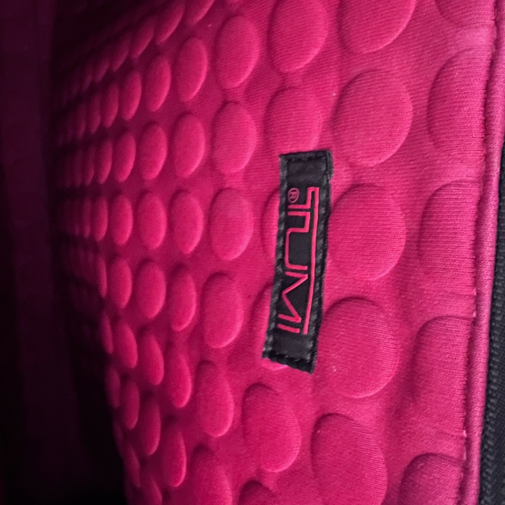 Tumi Large Red Briefcase Elements Collection Nylo… - image 3